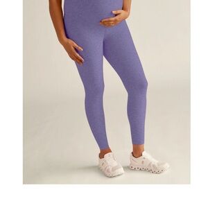 Beyond Yoga Maternity Lavender Leggings
